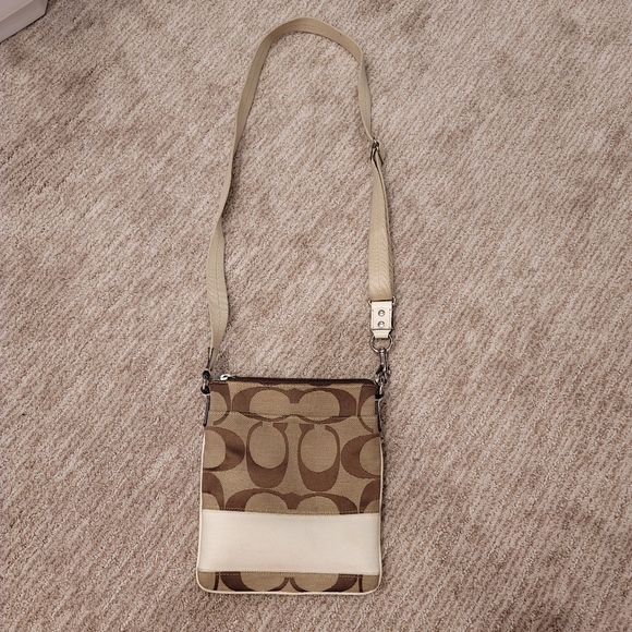 Coach Monogram Crossbody Bag - Picture 2 of 9